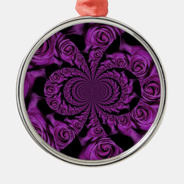 Valentines day metal tree decoration (Front)