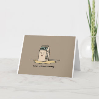 Valentines Day - Milk Holiday Card