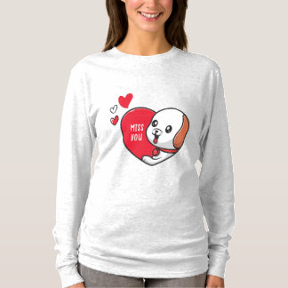 Valentine's Day, Miss you T-Shirt