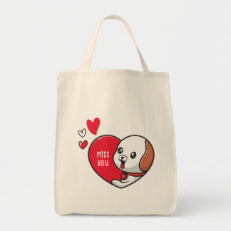 Valentine's Day, Miss you Tote Bag
