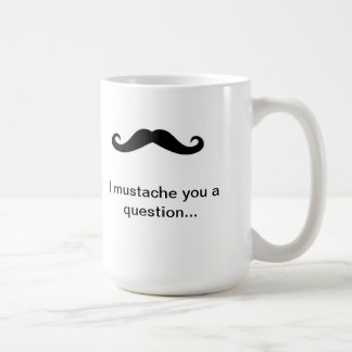Valentine's Day Moustache Coffee Mug
