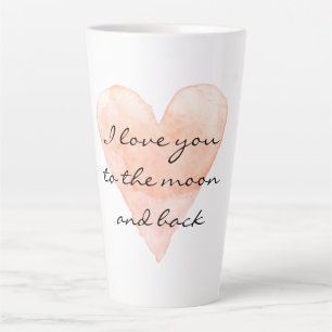 Valentine's Day mug gift - Love you to the moon
