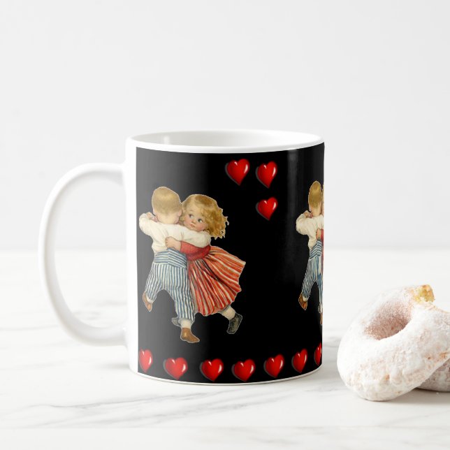 Valentine's Day Mug Mugs (With Donut)