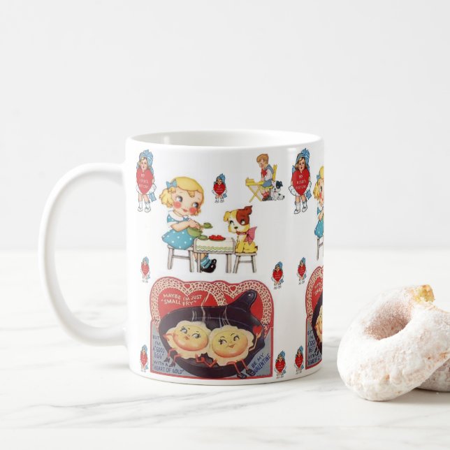 Valentine's Day Mugs (With Donut)