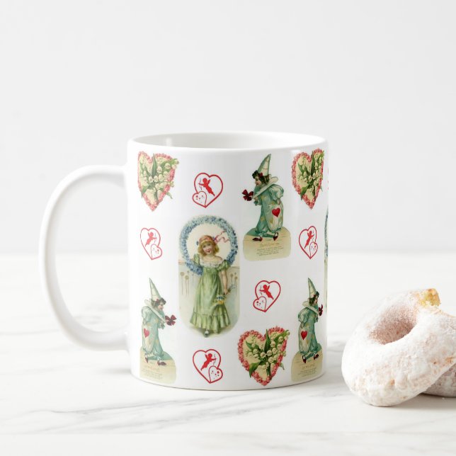 Valentine's Day Mugs (With Donut)