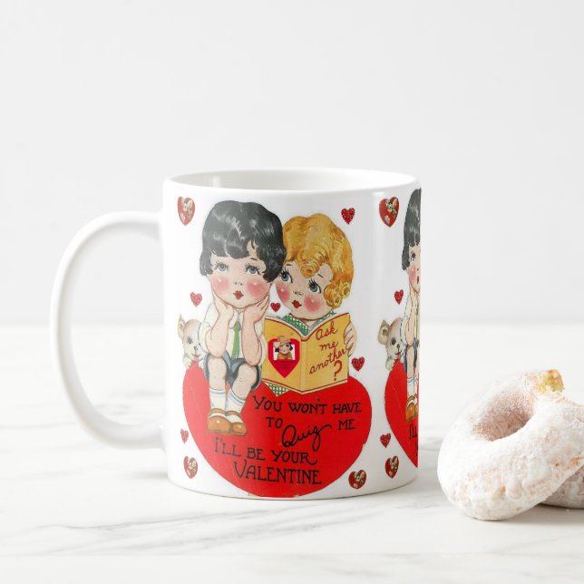 Valentine's Day Mugs (With Donut)
