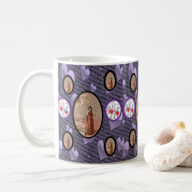 Valentine's Day Mugs (With Donut)