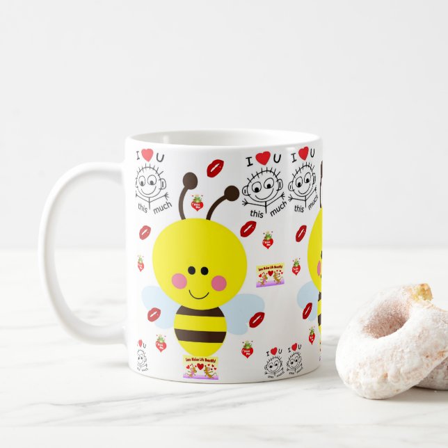 Valentine's Day Mugs (With Donut)
