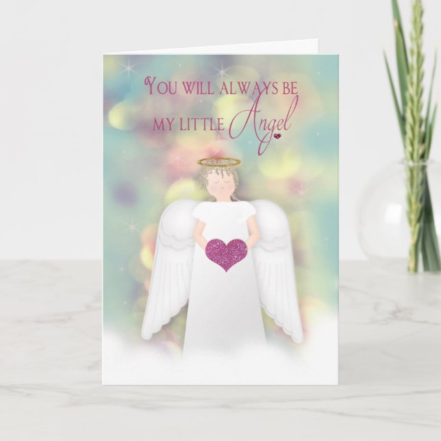 Valentine's Day - MY Little Angel - Sweetness Holiday Card (Front)