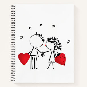Valentine's day notebook