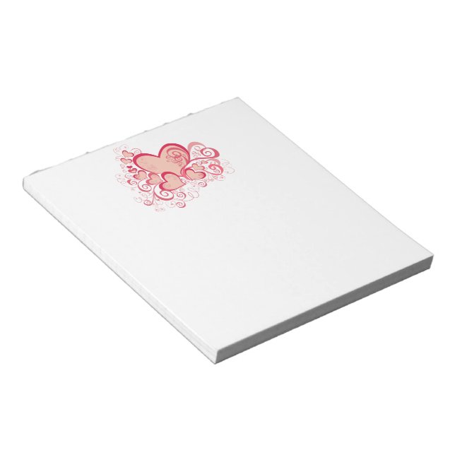 Valentine's Day Notepad (Angled)