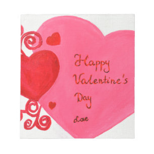 Valentine's Day Notepad