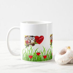 Valentine's Day Owl Mugs