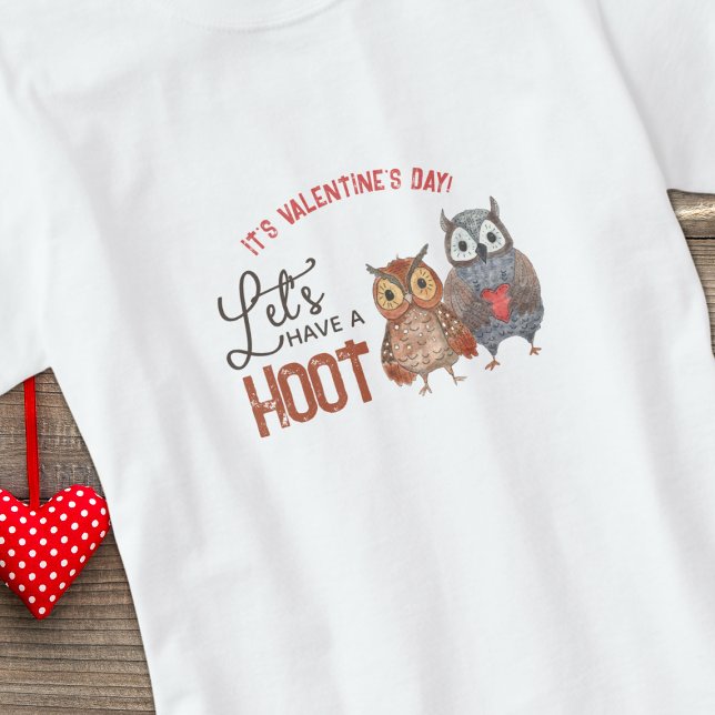 Valentine's Day Owl Pun T-Shirt (Creator Uploaded)