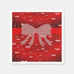 Valentine's Day Paper Napkins