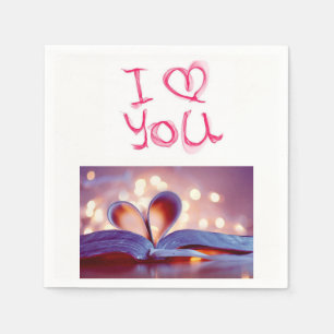 Valentine's Day Paper Napkins