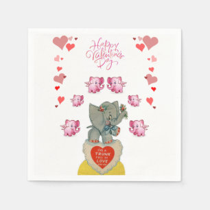 Valentine's Day Paper Napkins