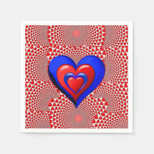 Valentine's Day Paper Napkins