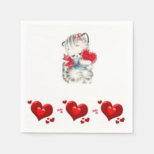 Valentine's Day Paper Napkins