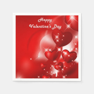 Valentine's Day Paper Napkins