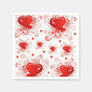 Valentine's Day Paper Napkins