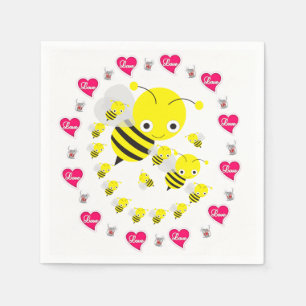 Valentine's Day Paper Napkins