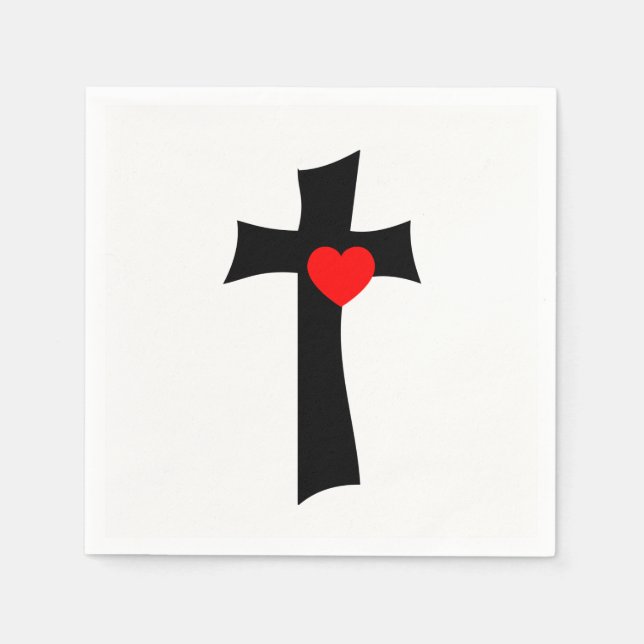 Valentine's Day Paper Napkins (Front)