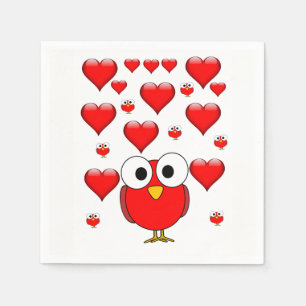 Valentine's Day Paper Napkins