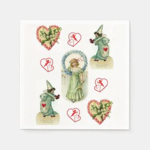 Valentine's Day Paper Napkins