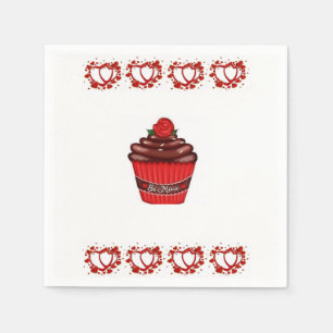 Valentine's Day Paper Napkins