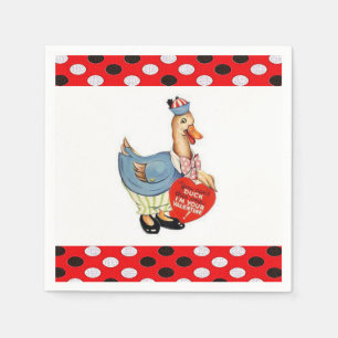 Valentine's Day Paper Napkins
