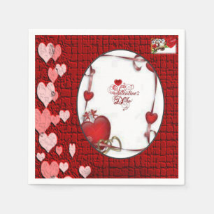 Valentine's Day Paper Napkins