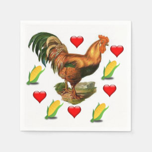 Valentine's Day Paper Napkins