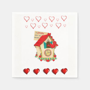 Valentine's Day Paper Napkins