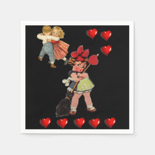 Valentine's Day Paper Napkins