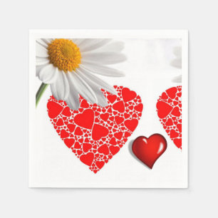 Valentine's Day Paper Napkins