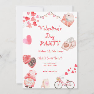 Valentines Day Party  Invitation