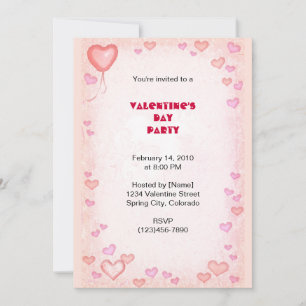 Valentine's Day Party Invitation