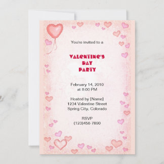 Valentine's Day Party Invitation