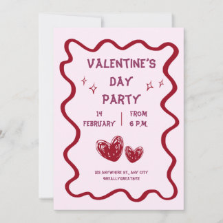 Valentine's Day Party Invitation