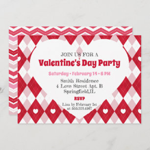 Valentine's Day Party Invitation