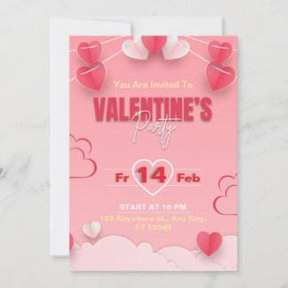 Valentine's Day Party Invitation