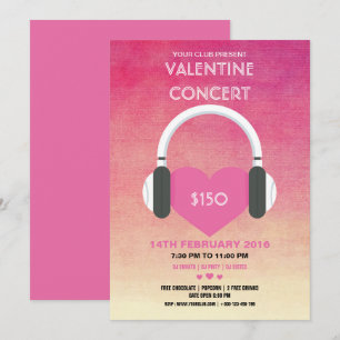 Valentine's Day Party Invitation Flyer