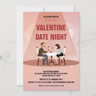 Valentine's Day Party Invitation Flyer