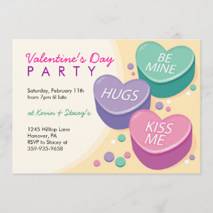 Valentine's Day Party Invitations
