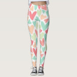 Valentine's Day Pastel Hearts Leggings<br><div class="desc">Cute colourful pastel hearts make these products perfect for Valentine's Day or anytime.</div>