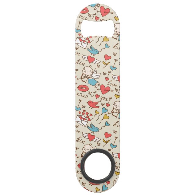 Valentine's Day Pattern with Cupid (Front)