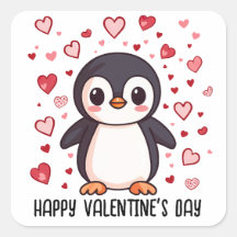 Valentine's Day Penguin