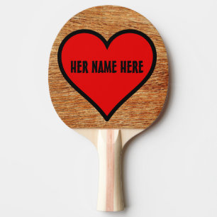 VALENTINE'S DAY PERSONALIZED PADDLE FOR WIFE HER