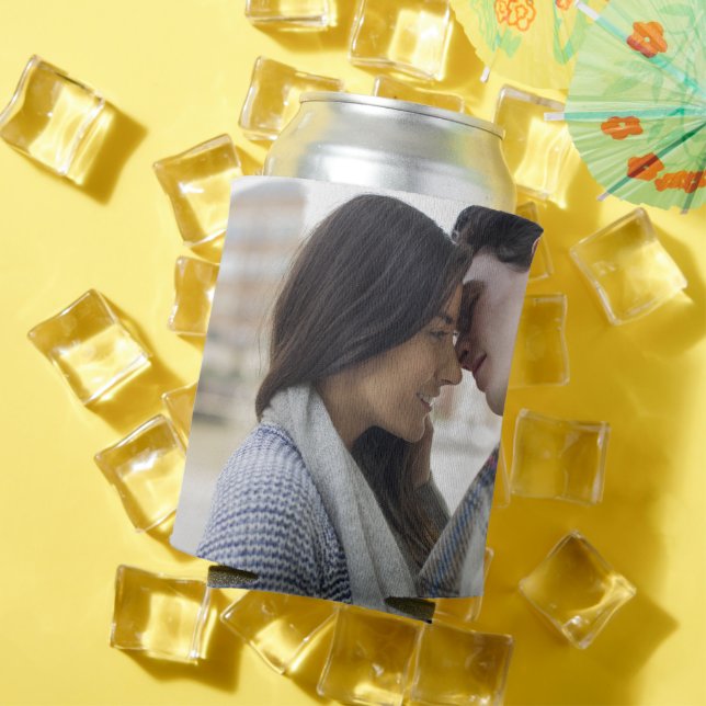 Valentine's Day Photo Can Cooler - Best Boyfriend (In Situ Summer)